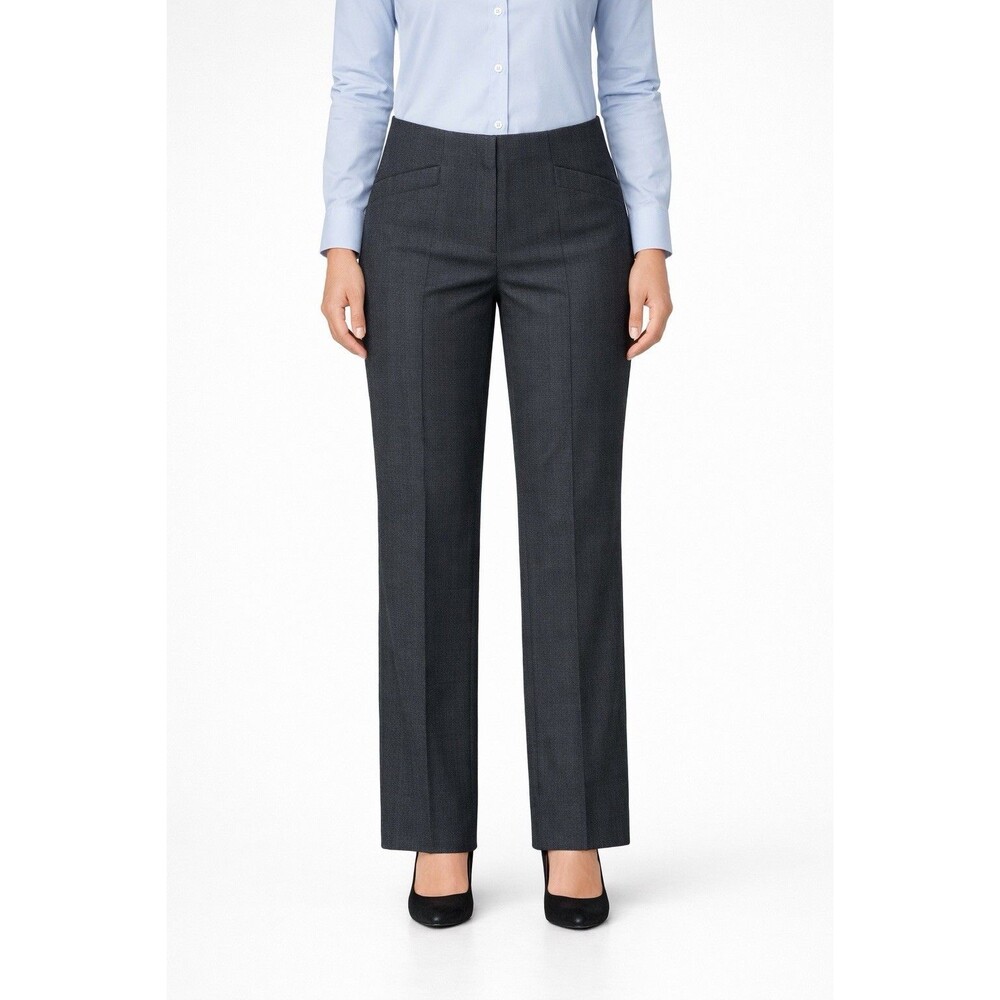 Corey Lynn Calter Pants Womens Sz 4 Anthropologie Nella Trousers Back Zip New